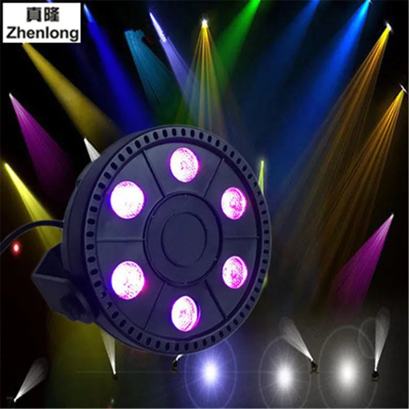 

High Quality 6 Led Par Stage Light 18W LED RGBW DMX 512 Mini Par Led Lighting for Club Dj Show Home Party Ballroom Bands