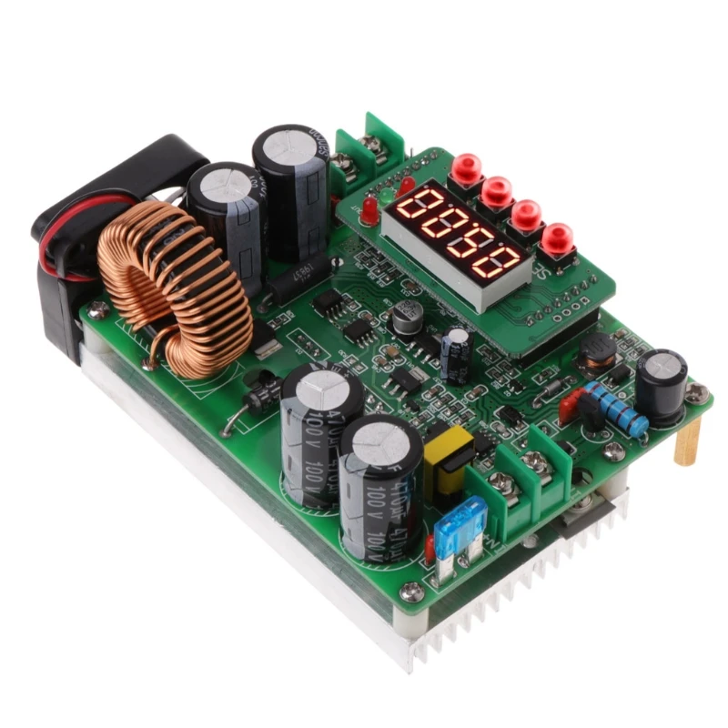 

DC Buck Converter Board Digital Power Supply Module DC10V~75V to 0~60V 12A 720W