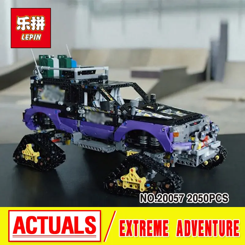 

Lepin 20057 2050Pcs Genuine Technic Mechanical Series The Ultimate Extreme Adventure Car Set Building Blocks Bricks Toys 42069
