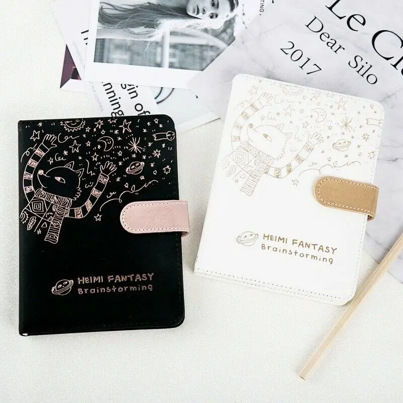

Fantasy PU Hand Book Notebook Couple Notebook Creative Multi-function Inner Page