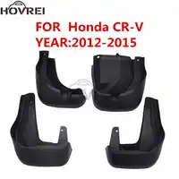 4ชิ้น/เซ็ตรถบังโคลนสำหรับฮอนด้าCRV CR-V 2012 2013 2014 2015สาดโคลนอวัยวะเพศหญิงบังโคลนรถจัดแต่งทรงผม