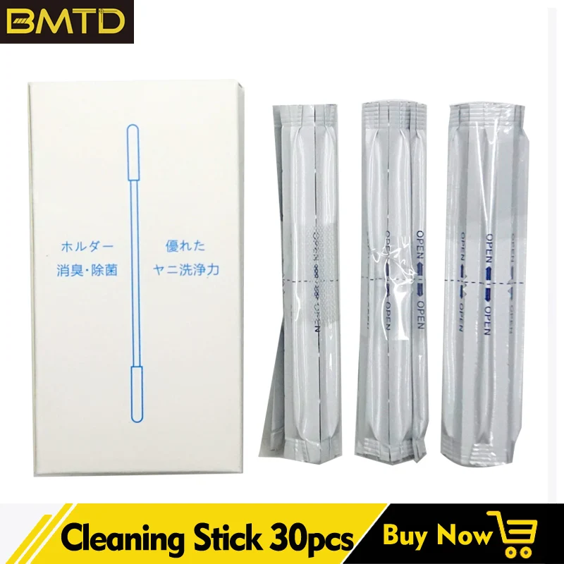 

New Arrival 30PCS/Box Wet Cotton Swab for IQOS for IQOS 2.4 Plus for Lil E Cigarette Clean Tool Clean Sticks