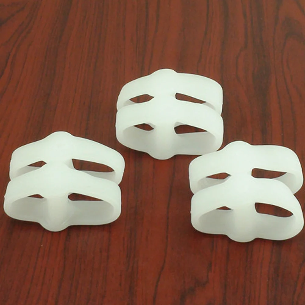 2Pcs 2 Hole Feet Foot Care Gel Toe Straighteners Separator Hallux Valgus Bunion Corrector Pain Relief Foot Massager C136 2Pcs 2 Hole Feet Foot Care Gel Toe Straighteners Separator Hallux Valgus Bunion Corrector Pain Relief Foot Massager C136