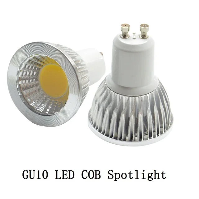 COB лампада Светодиодный точечный светильник ГУ 10 220В Bombillas Led лампа Focoe Refletor Ampoule Led лампа Точечный светильник 3 Вт 7 Вт 10 Вт Lampara Lampe Luz