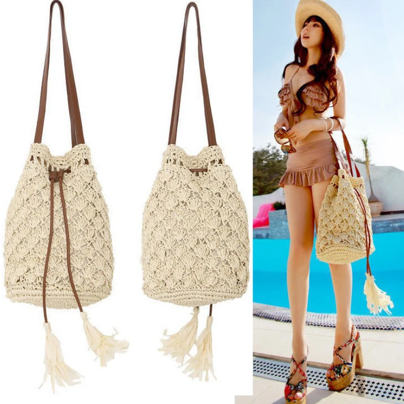 Buyuwant Straw Shoulder bag BW01 SB xrstls straw braid bag with tassel