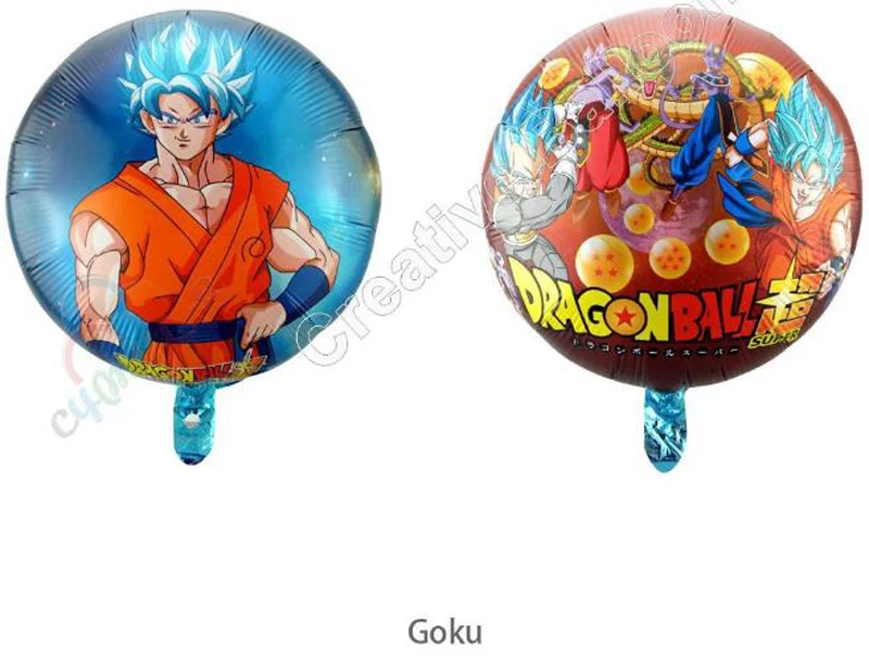 18inch 10pcs/lot Goku Balloon Globos Birthday Party Decoration Kids