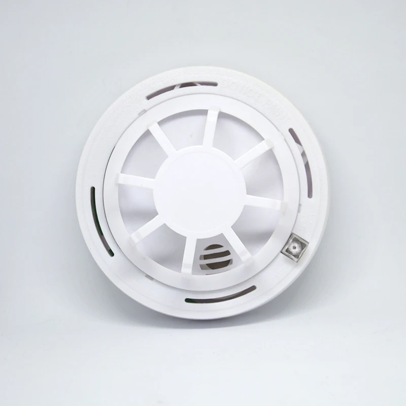 10 PCS Factory sale heat detector temperature alarm fire sensor wired 12VDC for warehouse stock room security protection