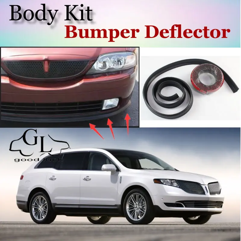

Bumper Lip Deflector Lips For Lincoln MKT Town Car Livery Hearse Front Spoiler Skirt For TG Friends Tuning / Body Kit / Strip