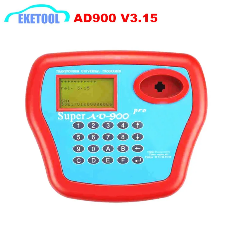 

Latest V3.15 Super AD900 Key Programmer With 4D Function Add Copying 4D Chip Recognizing&Reading 8C/8E Chip Transponder Clone