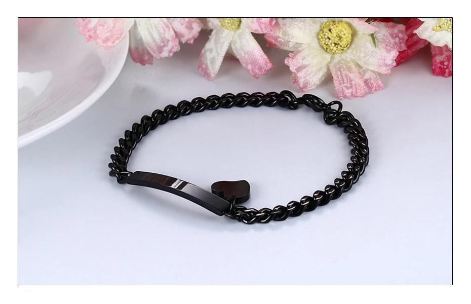 Meaeguet Laser Engrave ID Personalized Name Bracelet For Women Customized Stainless Steel Bangle Jewelry 8mm Wide (5)