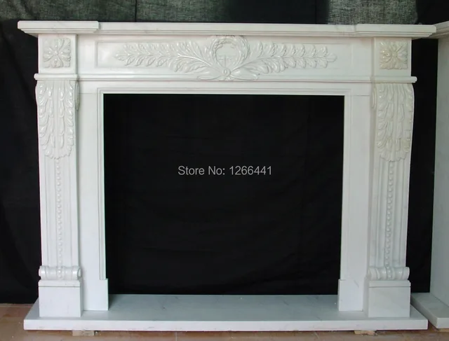 marble fireplace mantel classic English style reception room fireplace with olive branches carving decor-in Fireplace Parts from Home Improvement on Aliexpress.com | Alibaba Group Cheap fireplace mantel