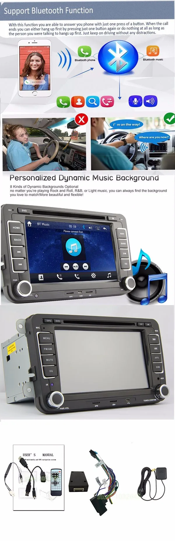 Clearance Hot Sale 2 DIN Car DVD for VW JETTA GOLF MK5 MK6 GTI PASSAT B6 POLO SKODA Fabia GPS Navigation Radio USB 5 Clearance Hot Sale 2 DIN Car DVD for VW JETTA GOLF MK5 MK6 GTI PASSAT B6 POLO SKODA Fabia GPS Navigation Radio USB 5