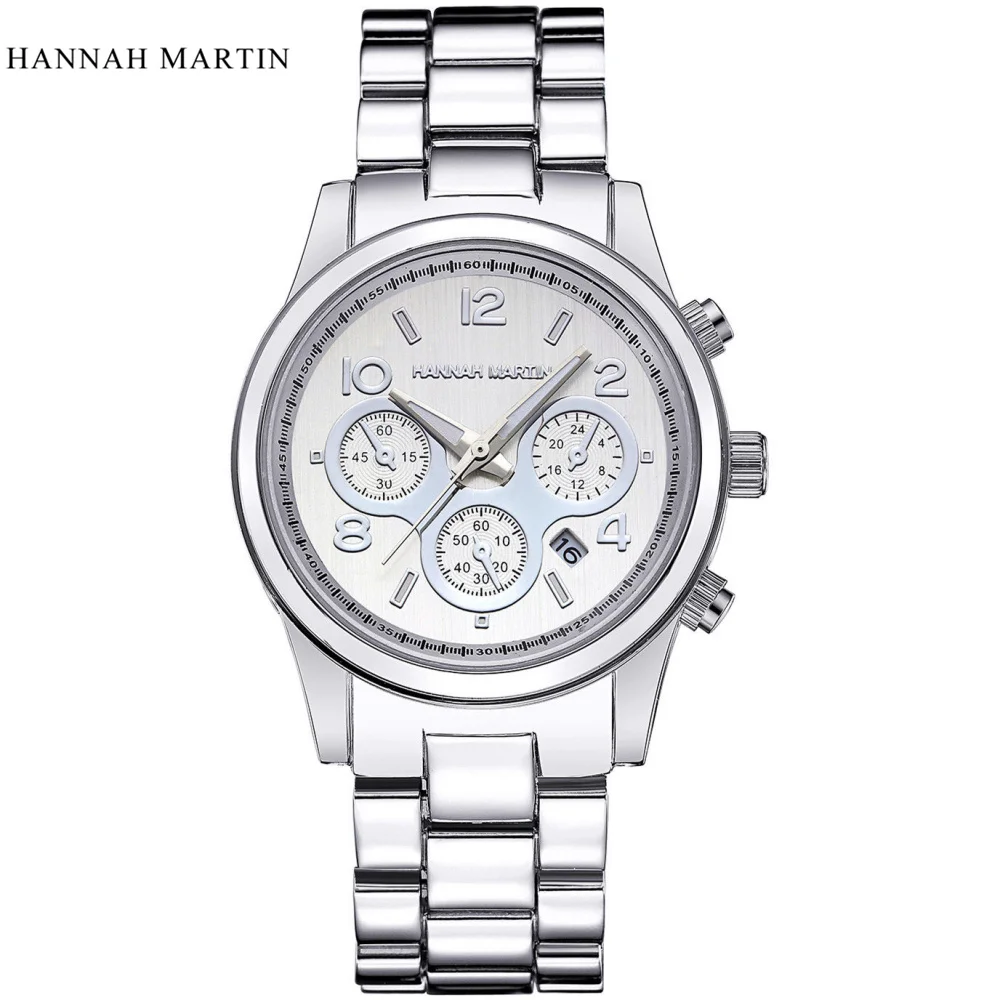 

2017 HM Men Women Top Brand Luxury Quartz-watch Wrist Watch Fashion Casual Ladi Silver Quartz Dress Business Designer Wristwatch