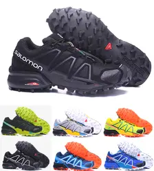 Salomon обувь zapatos hombre кроссовки мужские Скорость Крест 4 CS III sapato masculino Скорость Крест Salomon спортивные кроссовки 40-47