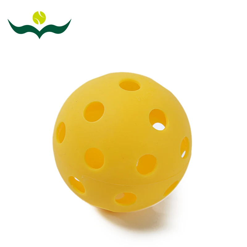 wujifeng entertainment sports floor hockey balls colorful pvc material