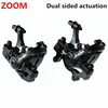 ZOOM Aluminum Alloy Bicycle Rear Disc Brake Black Mountain Road MTB Bike Mechanical Caliper Disc Brakes Cycling Double Brake ► Photo 1/5