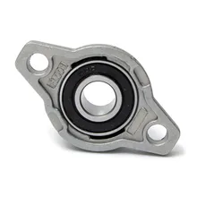 Brand NEW 1PCS KFL001 Pillow Block Ball Bearing 12mm Zinc Alloy Miniature Bearings New Arrival Mechanical Parts Accessories