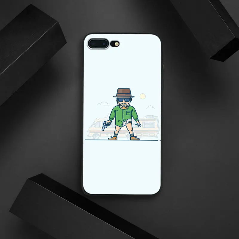 

Heisenberg Breaking Bad Coque Tpu Soft Silicone Phone Case Cover Shell For Apple IPhone 5 5s SE 6 6s 7 8 Plus X 10