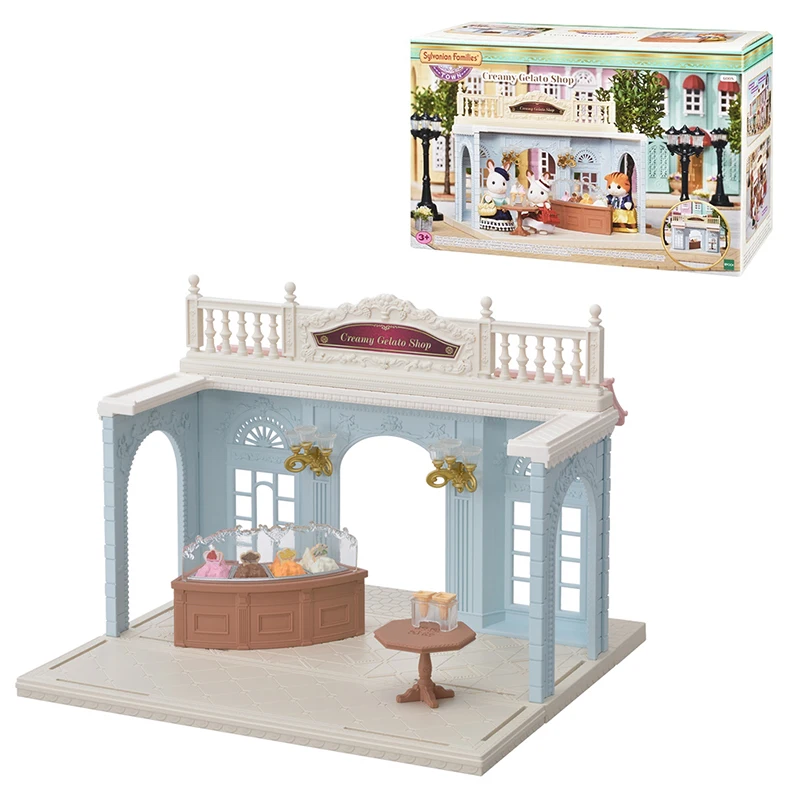Япония Sylvanian Family Toy лес город восхитительное мороженое магазин девушка дом