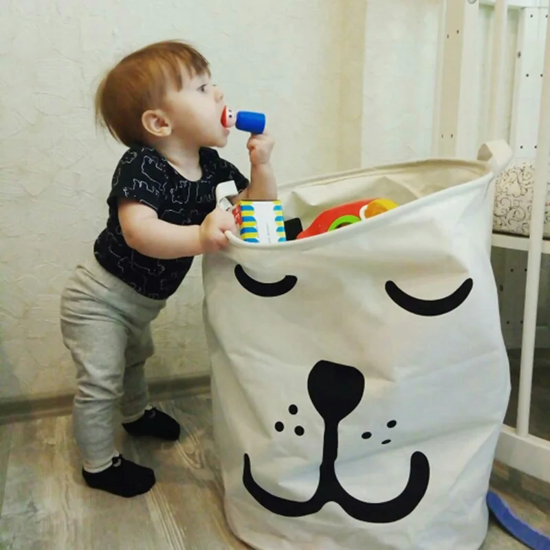 Dirty Clothes Storage Basket