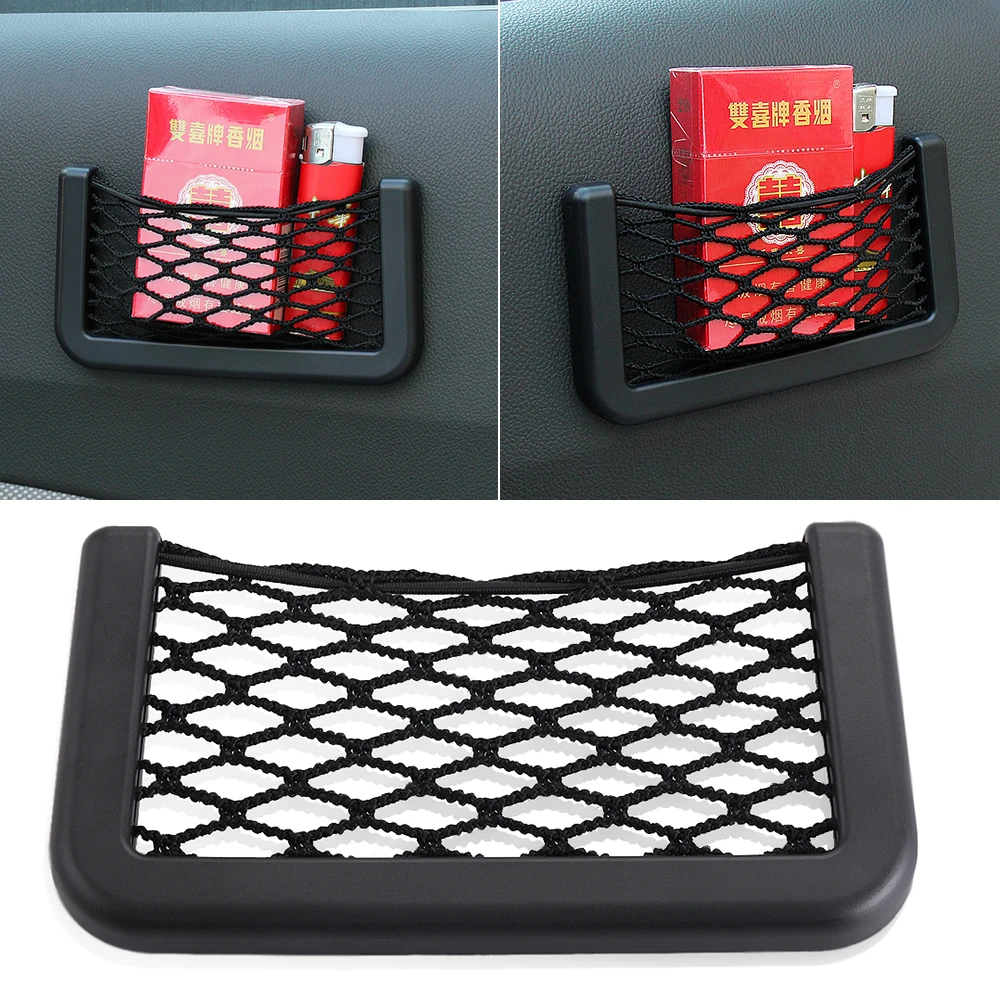 Auto Storage Mesh Net Bag Holder Pocket Organizer Auto Interior