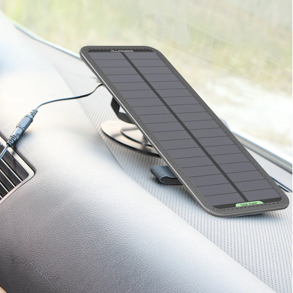 Solar Charger Battery 12V Solar Maintainer Charging for 12V Vehicle/Motorcycle Battery Keep from Vehicle Drain Out Battery Power Solar Charger Battery 12V Solar Maintainer Charging for 12V Vehicle/Motorcycle Battery Keep from Vehicle Drain Out Battery Power