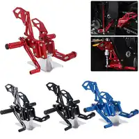 Neverland CNC Achter Sets Achteren Geplaatste Voetsteun Voetsteun Pinnen Voor Suzuki GSXR600 GSXR750 2006 2007 2008 2009 2010