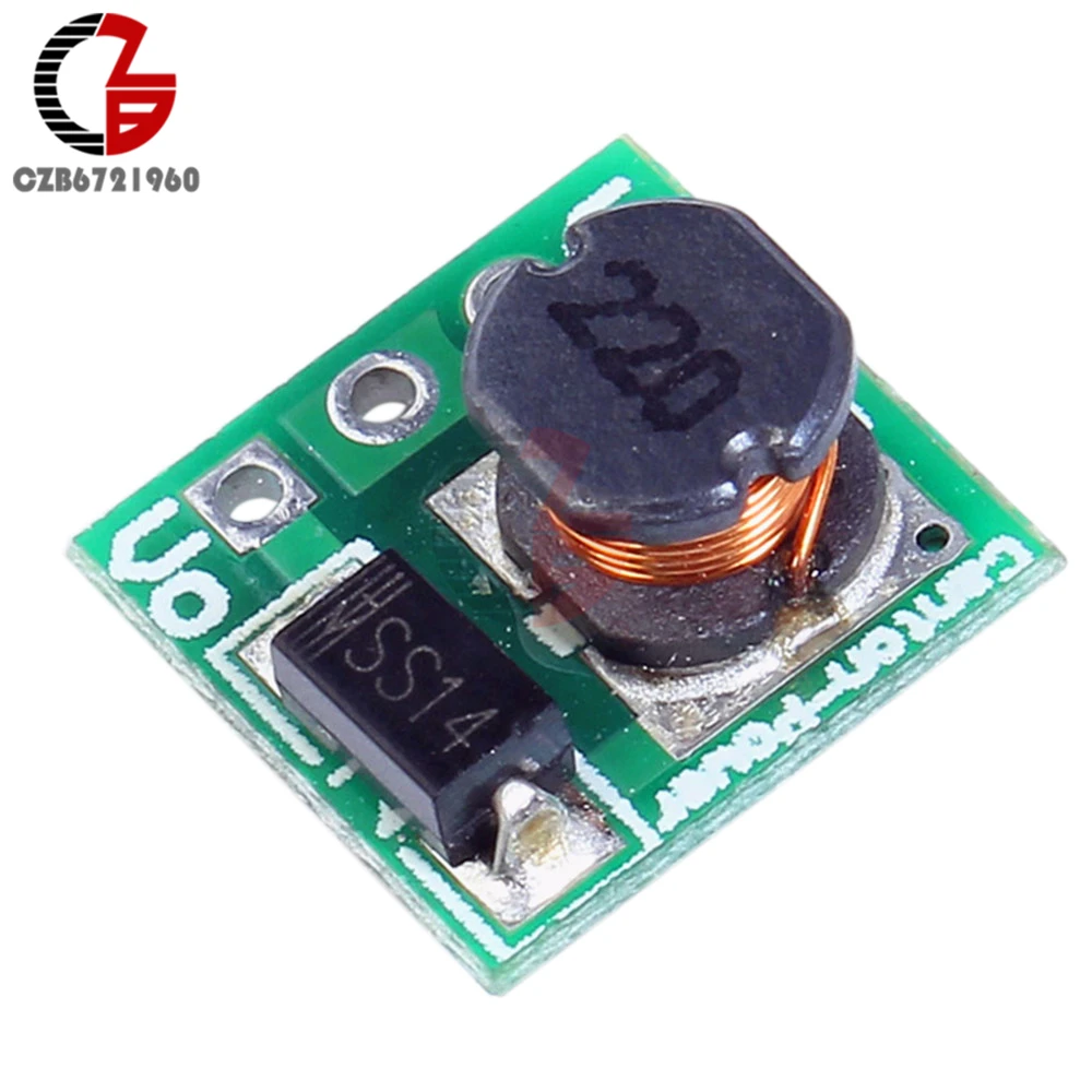 DC-DC 1V 1.2V 1.5V 1.8V 2.5V 3V to DC 3.3V Step UP Boost Power Transformer Converter Module Step-up Voltage Converter