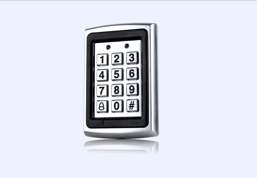 

Metal case RFID Standalone keypad access control for gate door lock access(not wateproof)