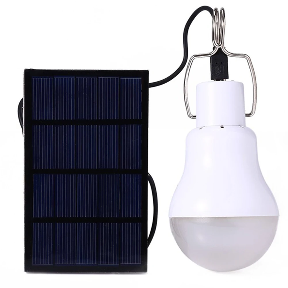 

S-1200 High Light Portable Led Bulb Light Charged Solar Energy Lamp Camping