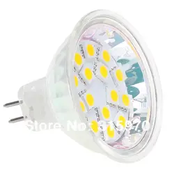 Бесплатная пересылка затемнения 15Led MR16 5050 5060 прожектор SMD лампы 12VDC 12VAC G4 Base белый теплый белый 2 шт./лот