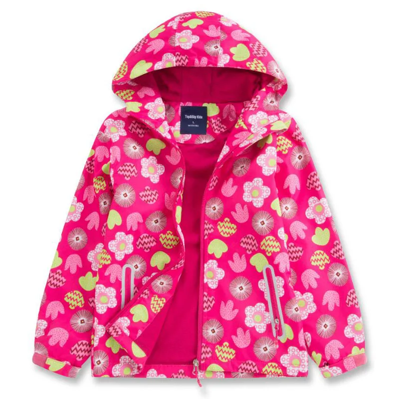 Children Jackets Double-deck Waterproof Jackets Polar Fleece 2018 Spring Autumn Winter Kid Girls Coats Sport Casual Girl Jacket