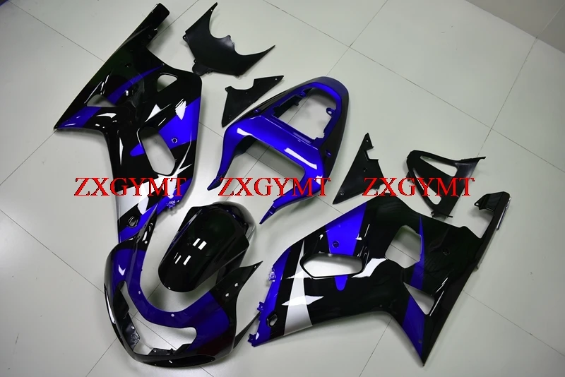 

Fairings for GSXR600 GSXR750 GSXR1000 2000 - 2003 K1-2 Motorcycle Fairing GSXR600 GSXR750 GSXR1000 01 00 Black Blue 01 00