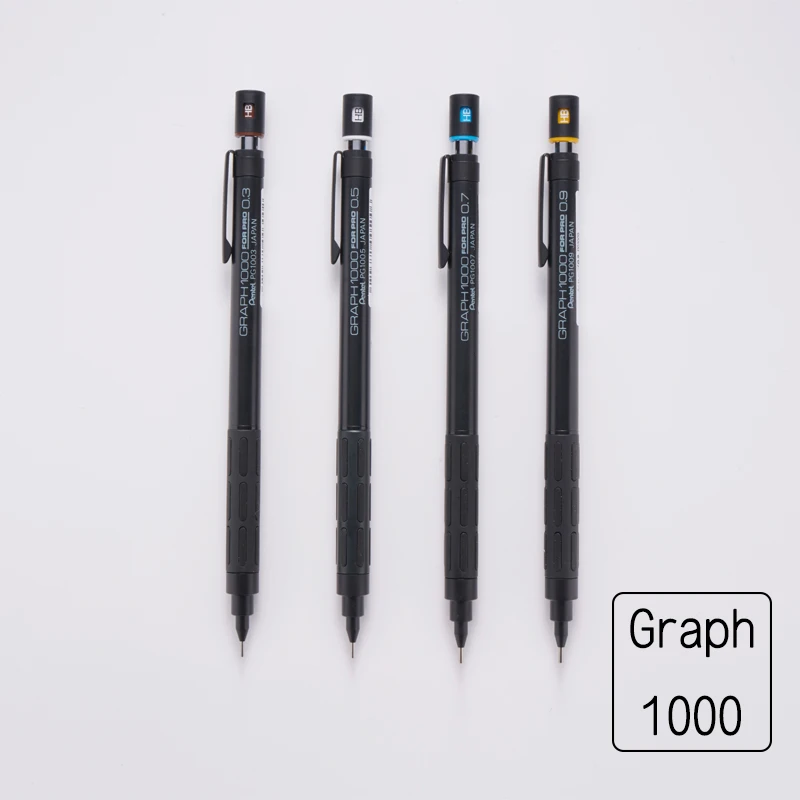 Japanese Pentel 0.5mm Mechanical Pencil Graph 1000 Professional Drafting Pencil Low Gravity Engineer Design Pen Stationery Japanese Pentel 0.5mm Mechanical Pencil Graph 1000 Professional Drafting Pencil Low Gravity Engineer Design Pen Stationery