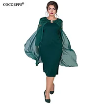 COCOEPPS-Summer-Dress-Women-5xl-Large-Size-dresses-cloak-Wrap-Bodycon-casual-Lady-Vestido-Big-Plus
