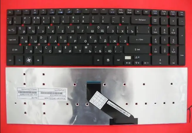 New Net Keyboards Tastiera Italiana Compatibile con Notebook Acer Aspire V3-572 V3-572G V3-731 V3-731G V3-771 V3-771G V3-772 V3-772G Z5WE1 V5WE2 Z5WE3