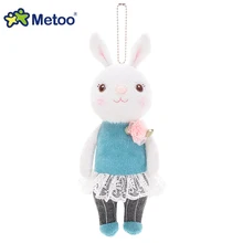 Metoo Dolls Soft Toy 22cm Tiramitu Rabbit Pendant Soft Toys for Girl Cute Rabbit Pusheen Plush Kids Toys for Girl Birthday Gifts
