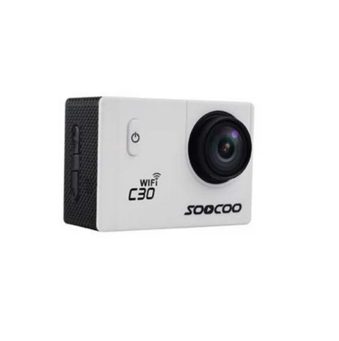 Оригинальная Экшн-камера SOOCOO C30/C30R с дистанционным управлением HD 4K WiFi 1080P 60fps 2,0 lcd 170D sport go Водонепроницаемая профессиональная камера - Цвет: C30White