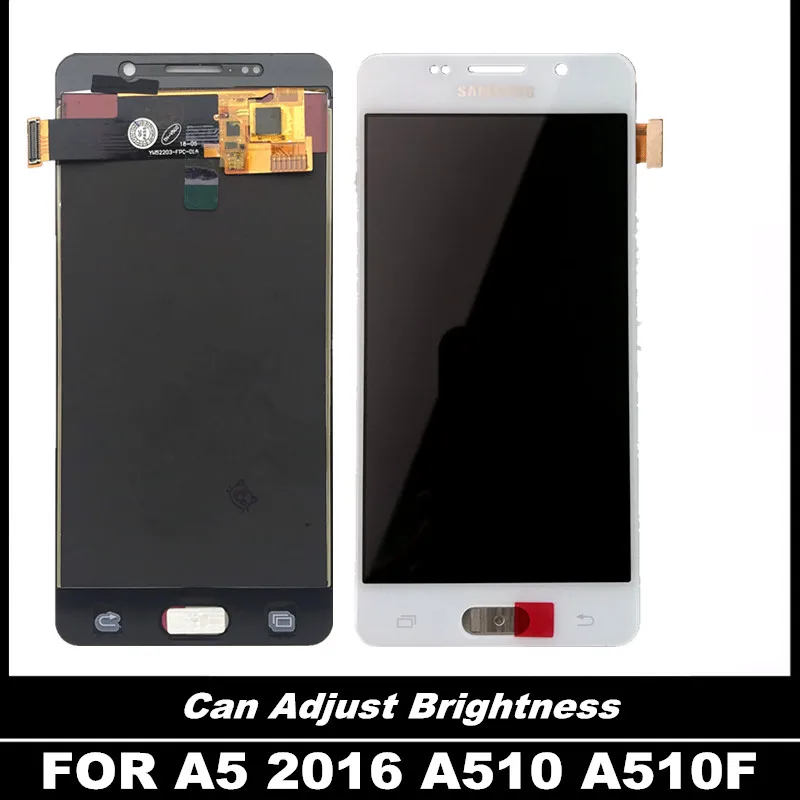 Для Samsung Galaxy A5 2016 A510 A510F A510M A510FD протестированный ЖК-дисплей Сенсорная установка