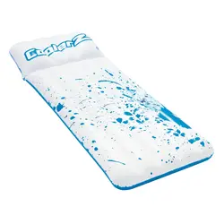 Надувные лежат на роскошные Airmat с подушкой бассейна весело плавательный матрас воздух кровать плавающей плот пляж игрушка