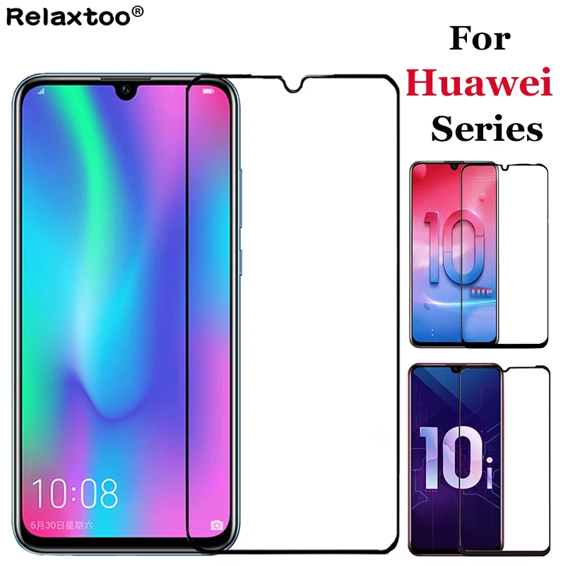 Закаленное стекло для huawei honor 10 lite Защита экрана P Smart 2019 10i psmart2019|Защитные стёкла и
