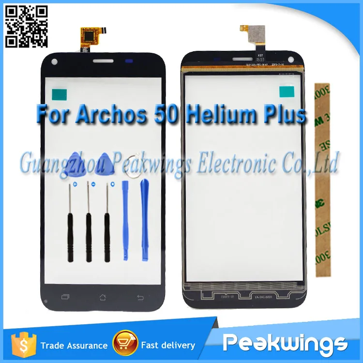 

5.0" Touch For Archos 50 Helium Plus Touch Panel With Digitizer Glass Screen