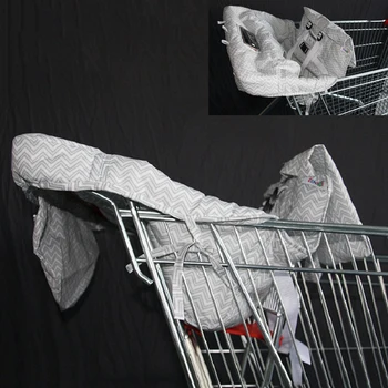 

Multifunctional Baby Children Folding Shopping Cart Cover Baby Shopping Push Cart Protection Cover Safety Seats For Kids