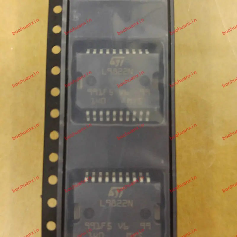 

Free Shipping! 5pcs/lot L9822N OCTAL SERIAL SOLENOID DRIVER SOP-20