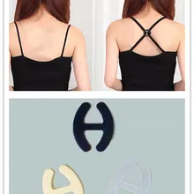 3/9 шт. Для женщин Регулируемый бюстгальтер застежка безопасности клипы ремень клип пуш-ап держатели пряжки случайный