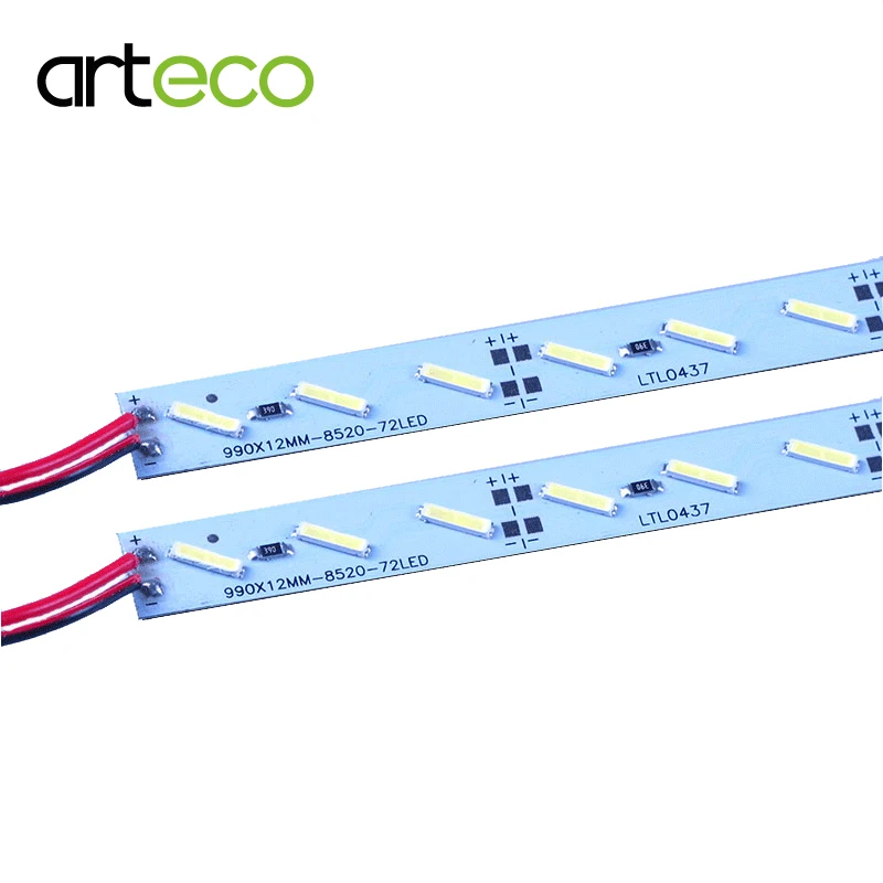 

10pcs * 50CM LED Bar light SMD 8520 Super Bright 36 leds LED Hard strip light For Cabinet Light / Jewelry etc.