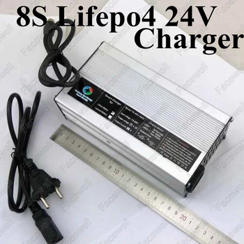 

Charger 24V 10A lipo battery charger 110v 220v / output DC 29.2v charger 5A Lifepo4 8s electric bike 24v 20ah pack Aluminum Case