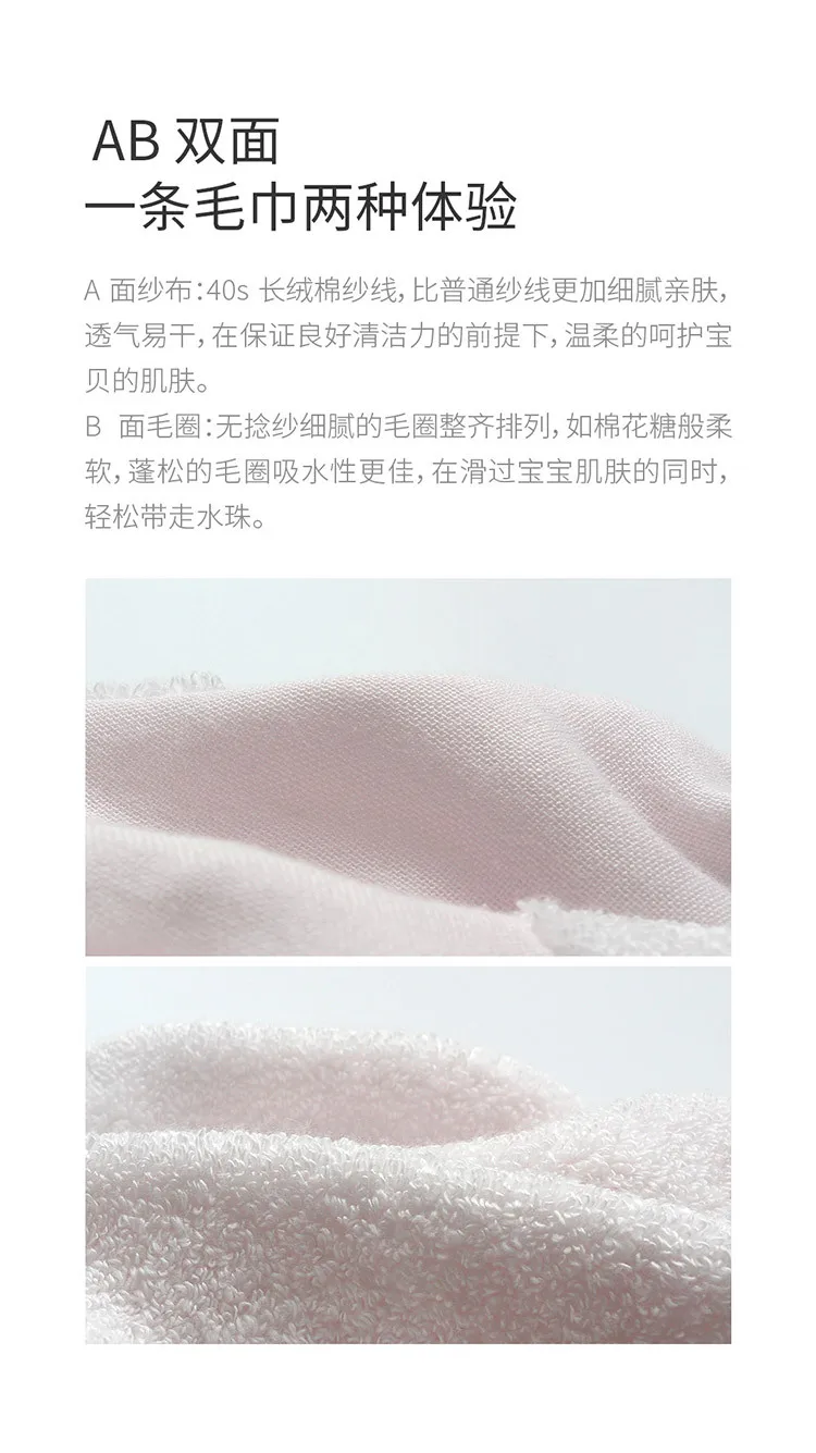 2 шт./компл. Xiaomi полотенце zsh детская серия детская специальная стирка хлопок мягкий для детей школы дома