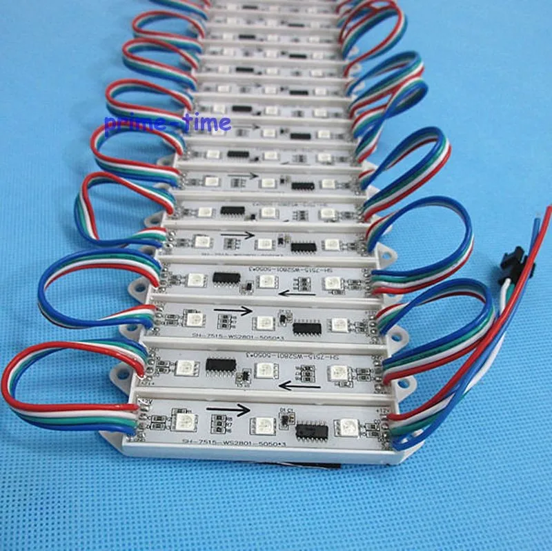 300Pcs-5x-WS2801-IC-5050-3-RGB-Pixels-Digitally-controllable-Module-Light-DC12V (4)