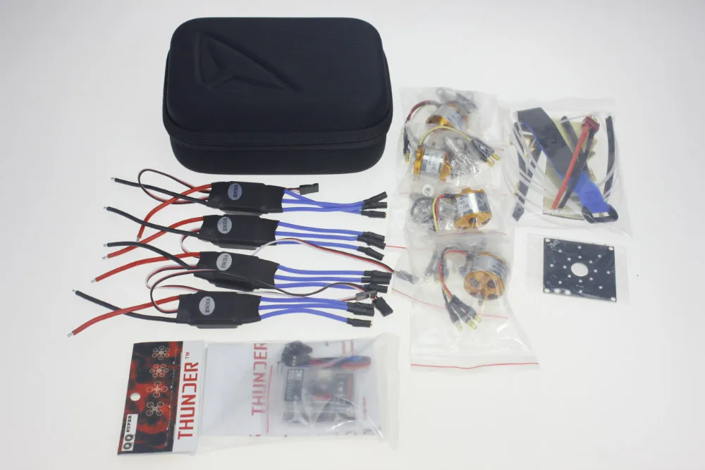 

EVA Camera Bag 30A ESC 3.5mm Connector Fastening Tape T Plug Connector ESC Board QQ SUPER Flight Control Y06896-D